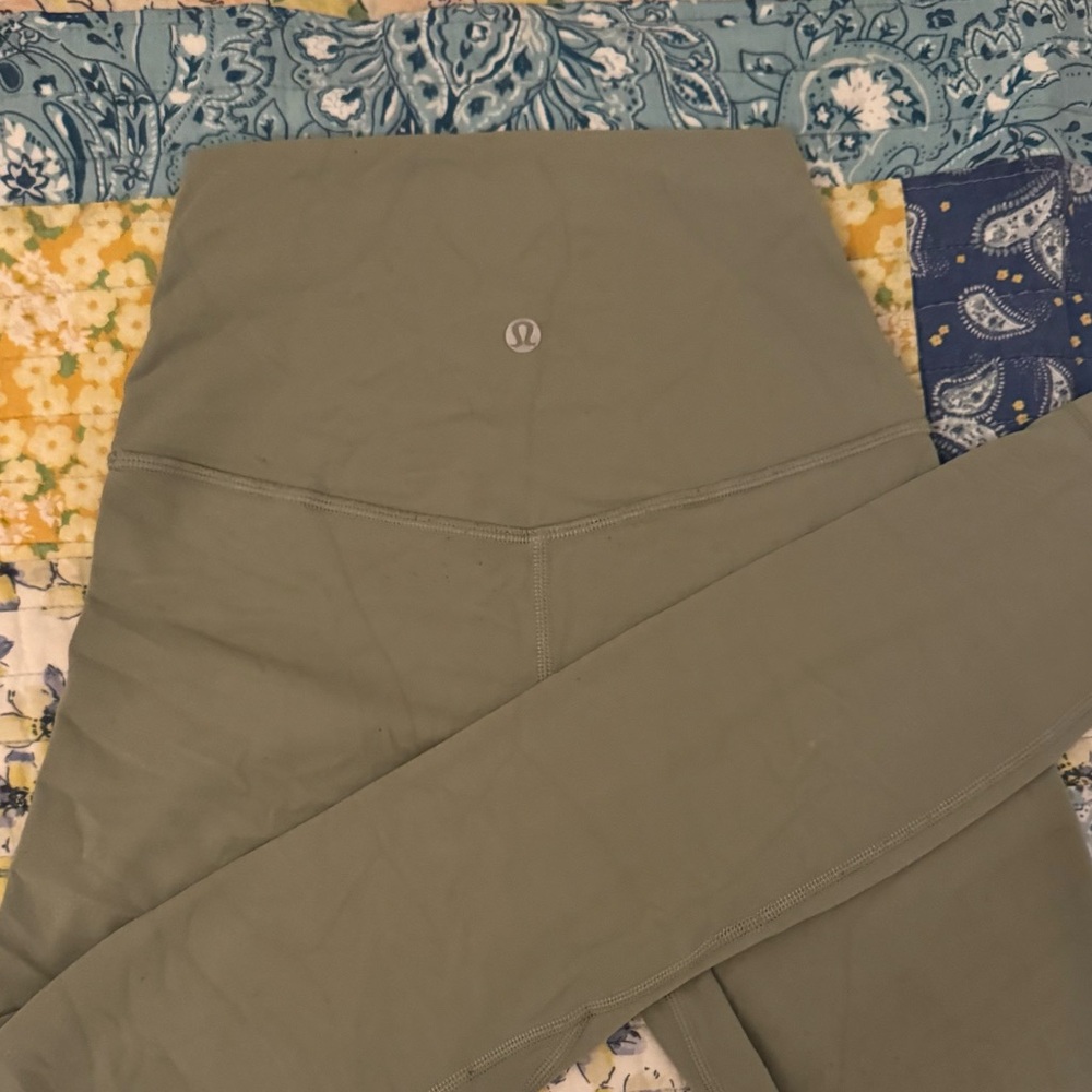 lululemon athletica Align light Green Leggings